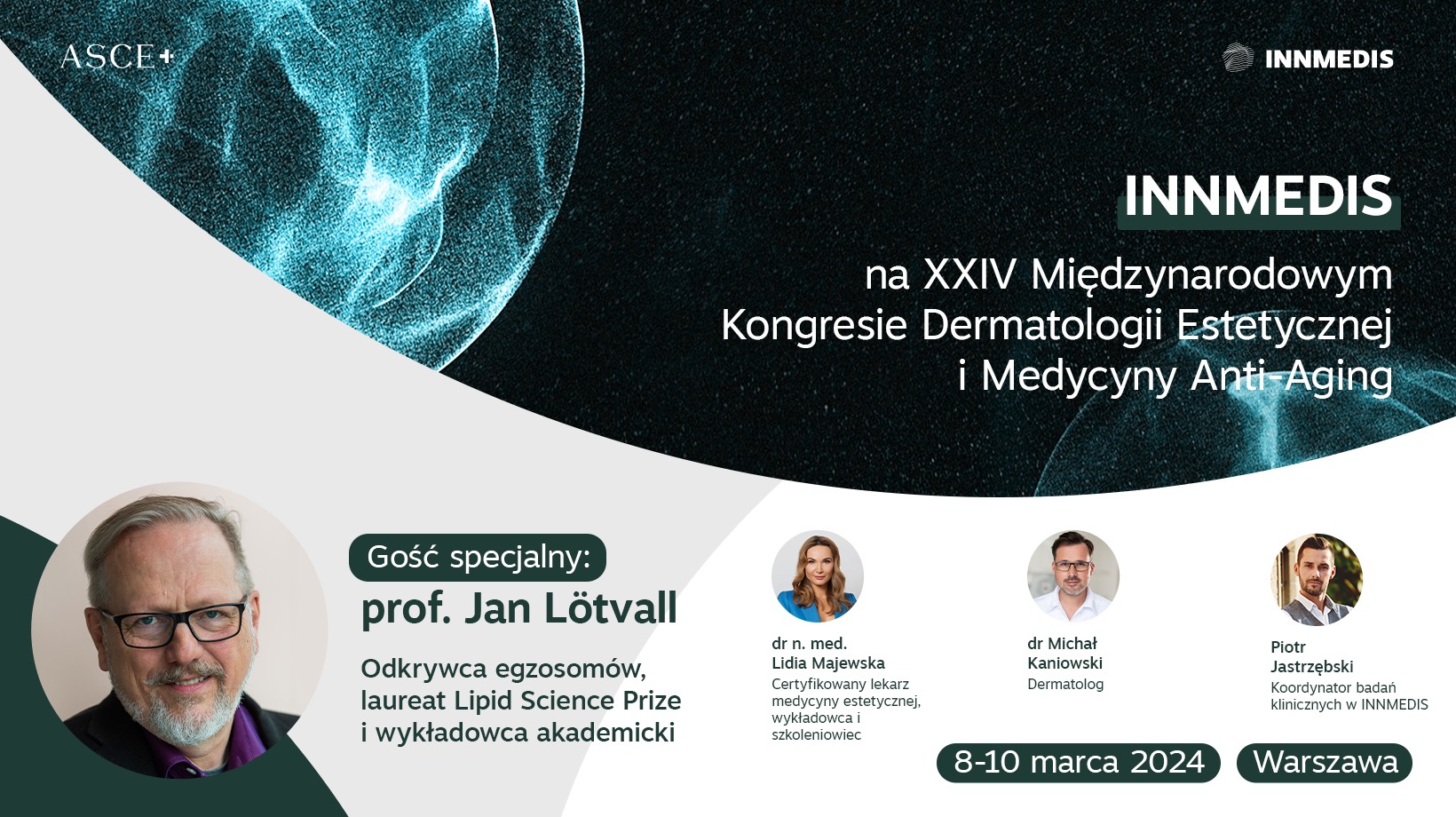 INNMEDIS na XXIV Międzynarodowy Kongres Dermatologii Estetycznej i Medycyny Anti-Aging w Warszawie